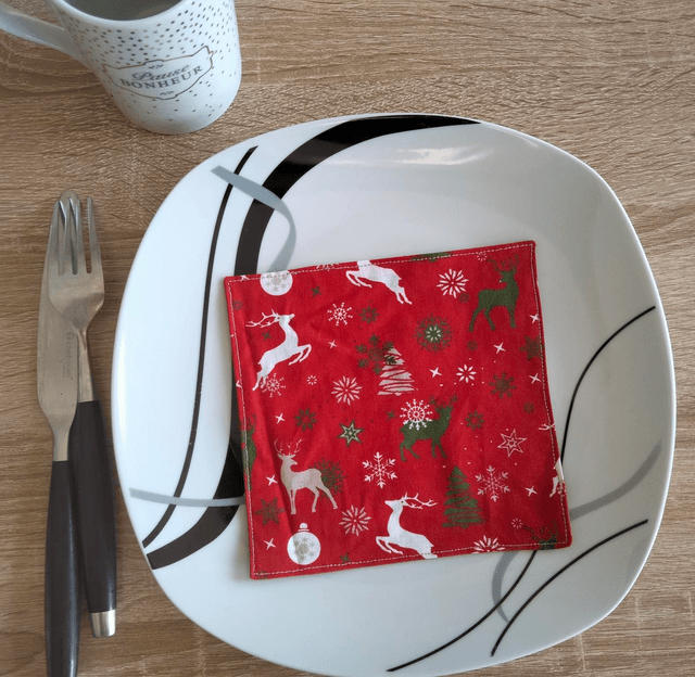 SERVIETTE DE TABLE NOEL